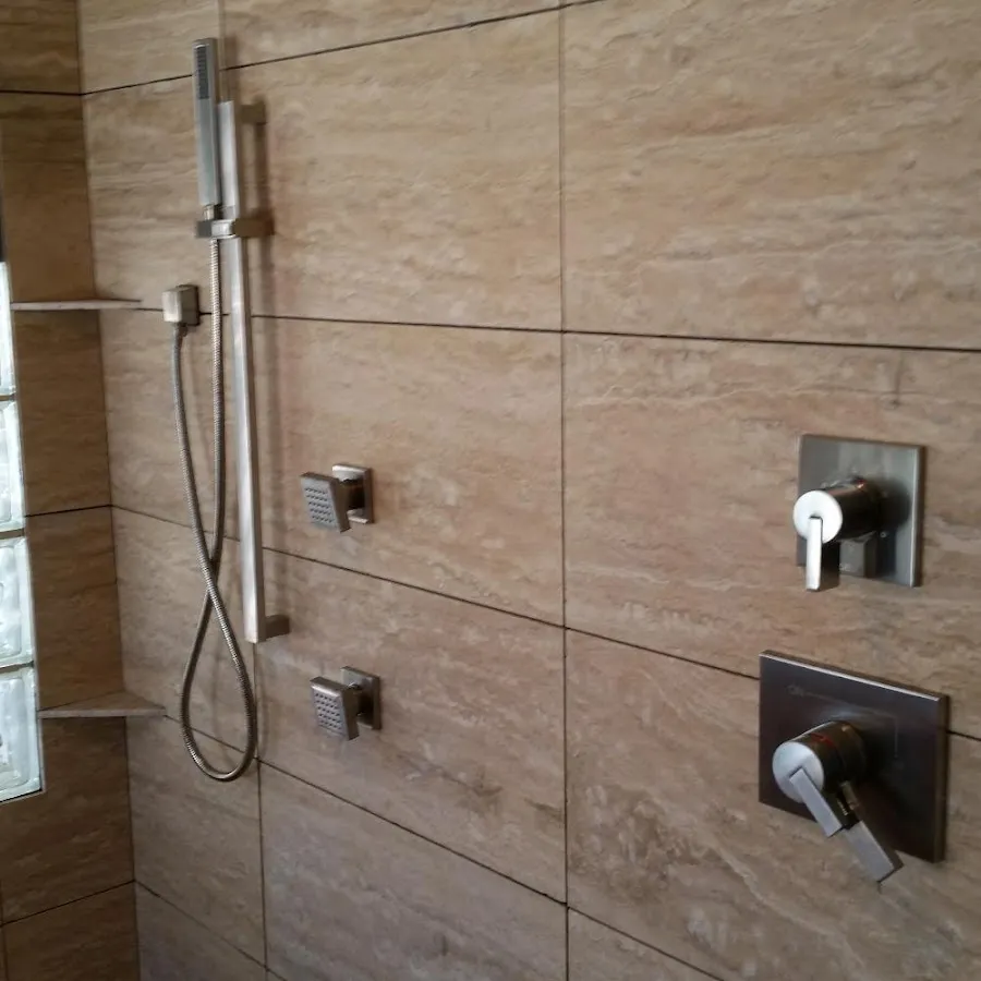 Shower fixture installation for Frozen Pipe Repair in Glasgow
